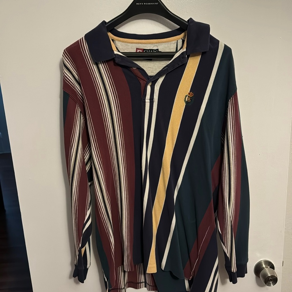 Vintage Chaps Ralph Lauren - Long Sleeve - Collared Shirt - Large